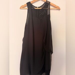 Rehab Black Mesh Dress